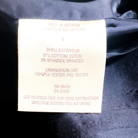 Theory Orinthia Sheath Mini Dress in Nocturne Navy (Size 6) - Picture 10 of 10